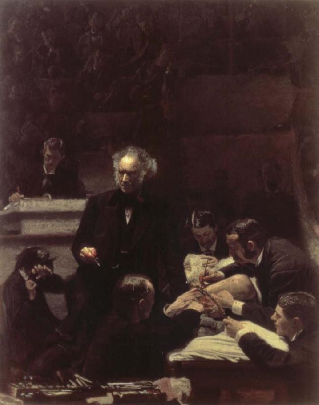 Thomas Eakins The clinic of dr. Majorities France oil painting art